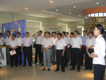 克拉玛依交通局辅导光临集团参观调查